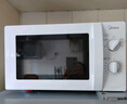 美的（Midea）快捷微波炉 家用小型 360°转盘加热 旋钮操控 易洁内胆（M1-L213B） 实拍图
