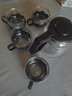 【京东物流】茶壶套装整套茶具大容量玻璃茶杯带滤网耐高温泡茶具 1000ML一壶+四杯套装【无茶盘】 实拍图