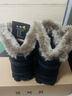 全洲狼 雪地靴男冬季新款东北棉鞋男大码抗寒防水加绒保暖轻便防滑靴子 黑色棉鞋-升级版 加绒 42 (260mm) 实拍图
