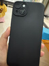 ALittleFlower【全网热销30W+不易发黄】适用苹果15plus手机壳iphone15plus保护套全包超薄磨砂防摔硅胶款午夜黑 实拍图