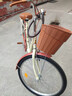 凤凰（Phoenix）自行车千鹤女式轻便成人城市学生儿童通勤车 24英寸单速 米黄色 实拍图