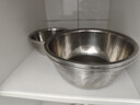 美厨（maxcook）304不锈钢盆筛四件套 加大加厚调料盆洗菜盆 米筛味斗套装MCWA559 实拍图
