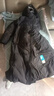 鸭鸭（YAYA）王一博同款冰壳系列户外极寒羽绒服男士新款长款情侣加厚女外套 青光黑色【现货速发】 3XL /190充绒312克 实拍图