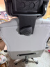 锦汐电脑椅办公椅子电竞椅家用人体工学椅老板椅主播靠背椅皮革转椅 灰色+4级杆+乳胶【二代升级】 实拍图