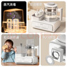 美菱（MeiLing）恒温水壶婴儿二合一温奶器恒温壶家用宝宝暖奶器多功能恒温调奶器 7合1+双瓶暖奶+ 1500ml 【白色】 实拍图