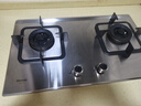 林内（Rinnai）家用燃气灶天然气灶具嵌入式 大火力双眼猛火灶 不锈钢面板 钢化玻璃面板 一级能效 以旧换新 2E08M【5.0KW+可调底盘+一级能效】 实拍图