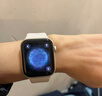 Apple/苹果 Watch SE 智能手表GPS+蜂窝款44毫米星光色铝金属表壳星光色运动型表带S/M MXJ13CH/B 实拍图