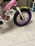 优贝（RoyalBaby）儿童自行车男女镁合金单车 月亮系列3-5岁 宇航员14寸 粉色 实拍图
