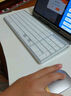 前行者（EWEADN）无线蓝牙键盘鼠标套装双模低音笔记本台式电脑商务办公打字便携超薄剪刀脚设计可充电键鼠套装外设 金属银【键鼠套装】全系统兼容-多设备连接 实拍图