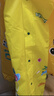 牧萌儿童雨衣男童女童幼儿园小童宝宝全身防水男孩雨披 活力黄恐龙 M 实拍图