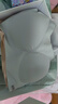 氧心（YANGXIN）果冻胶无尺码背心式睡眠文胸女士内衣女轻薄无痕无钢圈聚拢胸罩 裸感肤+柔雾绿（背心款） 均码 （A-C/90-140斤） 实拍图