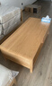 源氏木语实木茶几小户型客厅北欧茶台橡木现代简约原木茶桌 原木色1.35茶几(1350*650*450mm) 整装 实拍图