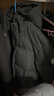京东京造羽绒服男鸭绒加厚防寒工装面包服短款冬季外套衣服 黑色 L 实拍图