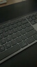 罗技（Logitech）大师系列 MX Keys 无线蓝牙键盘 高性能超薄 全尺寸 智能办公键盘 商用版 深灰色 实拍图