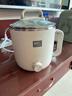 利仁（Liven）电煮锅电热锅304不锈钢0涂层内胆宿舍小电锅电蒸锅学生一体泡面锅多功能小火锅2升带蒸屉DHG-B205 实拍图