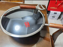 康巴赫炒锅有钛铸铁锅无涂层免开锅家用炒菜锅电磁炉天然气通用32cm 实拍图