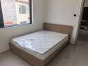 全友家居 北欧原木风板式床次卧室家用1.5米×2米现代简约双人床家具 实拍图