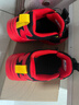 361°童鞋 儿童跑鞋四季男女童3-14岁助推科技旋钮跑鞋 新年红33 实拍图