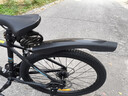 四万公里自行车挡泥板快拆式山地公路车骑行装备配件 黑色  实拍图