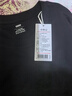 京东京造长袖t恤男5A抑菌新疆棉圆领衣服男装打底衫 黑色 XL 实拍图