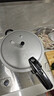 双喜 高压锅铝合金燃气电磁炉通用防爆家用压力锅24CM/7.5L【蒸格款】 实拍图