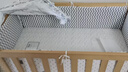 Boori进口实木婴儿床可移动新生儿床加宽拼接床多功能宝宝床都灵木色 实拍图