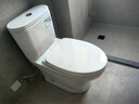 TOTO马桶CW802智洁无棱内壁直冲极漩冲洗冲落式节水坐便器(04-B) CW802EB 400mm 实拍图
