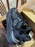 乐途运动鞋男鞋冬季保暖跑步鞋男复古休闲老爹鞋8802 黑色加绒43 实拍图