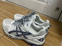 亚瑟士ASICS女鞋跑步鞋抓地稳定运动鞋越野耐磨跑鞋 GEL-KAHANA 8 灰色/蓝色 38 实拍图
