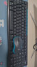 罗技（Logitech）MK275 键鼠套装 无线键鼠套装 办公键鼠套装 全尺寸 商务键鼠套装 带无线2.4G接收器 黑蓝色 实拍图
