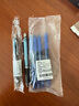 派通（Pentel ）BLN105按动蓝色中性笔高颜值0.5mm签字笔商务学生速干水笔水性笔文具 蓝杆蓝芯5支装 实拍图