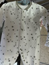 翘脚鸭婴儿衣服新生儿连体衣纯棉秋冬季加厚夹棉爬爬服春秋满月宝宝睡衣 灰白小树懒【2件套】（保暖款） 73cm （建议6-9个月，18斤内） 实拍图