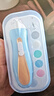 好伊贝（HOY BELL）婴儿电动磨甲器电动打磨器新生儿专用防夹肉指甲剪套装USB款蓝色 实拍图