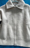 优衣库女装舒芙蕾拉链针织开衫/毛衣毛衫外套25新款480490 08 深灰色 S /155/80A 实拍图