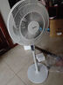美的（Midea）电风扇落地扇家用大风量 远距强风电扇 立式轻音节能可定时降温 【升级遥控】白色风大音轻35BR 实拍图