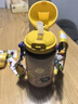 babycare儿童水杯6个月以上宝宝霸王龙不锈钢保温杯上学450ml-新旧款混发 实拍图