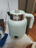 美的（Midea）艺术家电热水壶烧水壶自动断电保温一体1.7L大容量无缝电水壶316L不锈钢恒温7档温控53-Q 实拍图