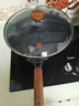 三禾炒锅无涂层铁锅不粘锅炒菜锅炒锅不锈燃气专用黑色平底TC32T11 实拍图