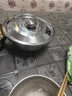 【带盖】特厚不锈钢盆套装家用打蛋和面烘焙盆加厚汤盆洗菜盆油盆 特厚猪油盆【20cm】带防尘盖 实拍图