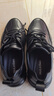 木林森品牌专卖男鞋真皮运动皮鞋春秋新款潮鞋男士皮鞋休闲百搭牛皮 黑色 单鞋 41 实拍图