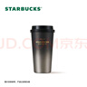 星巴克（Starbucks）流金款推盖不锈钢桌面杯430ml保温保冷水杯生日礼物 实拍图