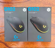 罗技（G）G102第二代游戏鼠标 RGB流光灯效鼠标 轻量化  游戏级8000DPI传感器 黑色 200-8000DPI 实拍图