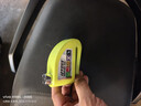 IZTOSS 防水碟刹锁报警器摩托车锁防盗锁自行车碟锁电动车盘刹锁荧光绿 实拍图