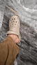 CROCS卡骆驰洞洞鞋贝雅男鞋女鞋轻便耐磨一脚蹬拖鞋休闲鞋|10126 卵石色-2V3 41 /42(260mm) 实拍图