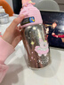 UOOHA悠饮学生纯钛杯儿童保温杯户外吸管杯水杯子女生高颜值生日礼物 实拍图