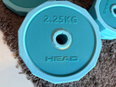 HEAD海德哑铃男女杠铃套装组合可调节可拆卸家用健身器材10kg*2 实拍图