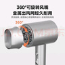美的（Midea）5亿等离子护发电吹风 家用负离子吹风筒 1800W大功率便携吹风机FJ308银 国家补贴 节日/生日礼物 实拍图