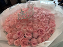 百花馆鲜花速递同城配送小时达99朵玫瑰花真花束生日礼物求婚表白送女友 【王妃的爱】99朵|DS361 实拍图