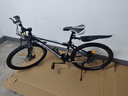 金武端自行车成人山地车公路赛车单车骑行变速超轻越野中学生初中青少年 顶配版-辐条轮-黑白色 26寸21速 实拍图
