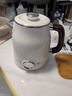 美的（Midea）艺术家电热水壶  烧水壶自动断电保温一体  1.6L大容量电热水壶 316L不锈钢恒温壶 精准控温 63-Q 实拍图